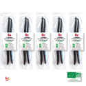 5 x 2 Baccelli di Vaniglia Bourbon Biologica LAVANY del Madagascar in bustine singole sottovuoto - Peso netto totale 30 g
