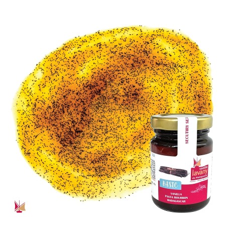 LAVANY Pasta di Vaniglia - Vaso in Vetro - Peso netto 125 g